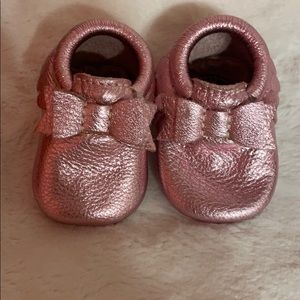 Freshly picked moccasins pink